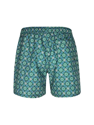 PAUL | Herren Badeshort Printed | grün